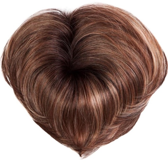 🆕RAQUEL WELCH Topper 5-inch Top-of-the-head hairpiece RL6/30 Copper Mahogany - Picture 2 of 10